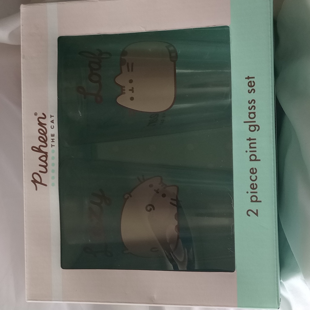 Pusheen Pint glass set 🐈‍⬛